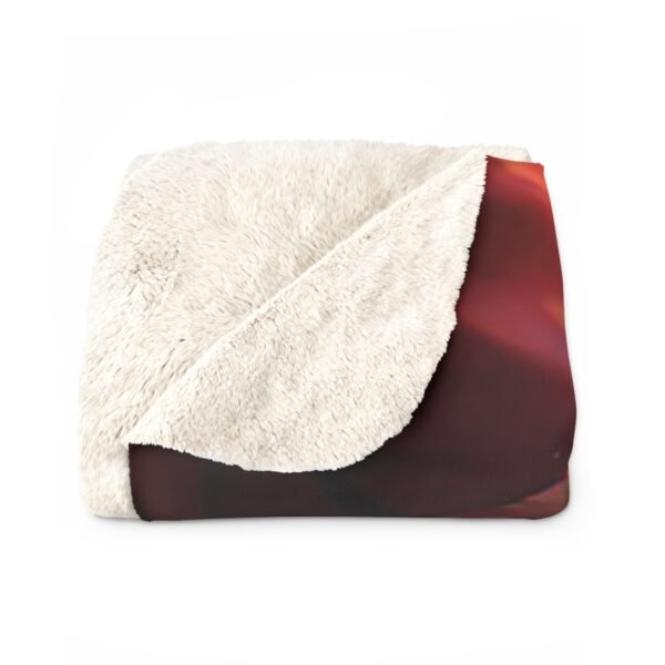 Goku Ultra instinto Sherpa Fleece Blanket - Image 2