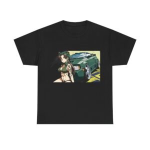 Sports car girl anime T-Shirt