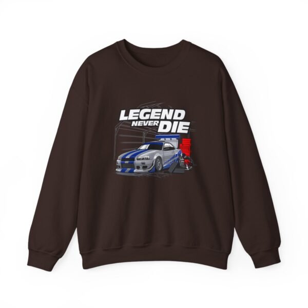Legend Never Die Sweatshirt Heavy Blend - Image 3