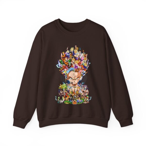 Dragon Ball Gohan Sweatshirt Heavy Blend - Image 2
