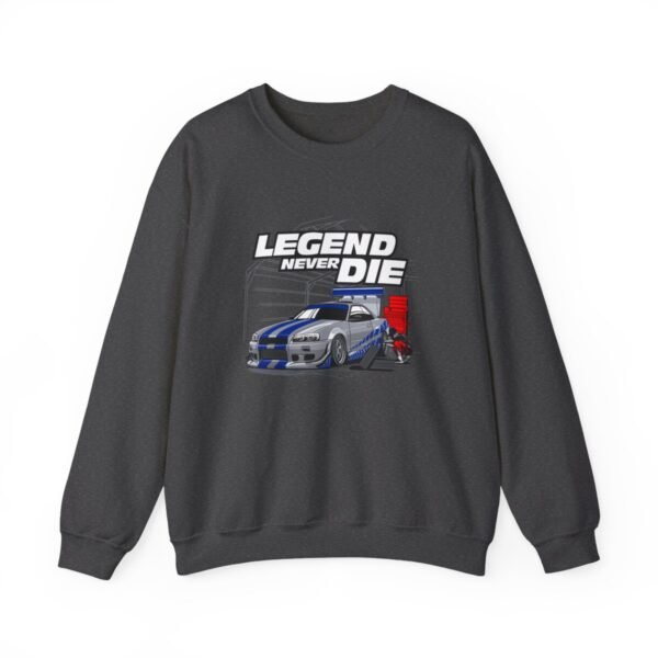 Legend Never Die Sweatshirt Heavy Blend - Image 4