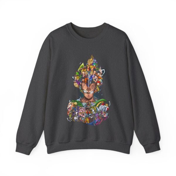 Dragon Ball Vegeta Sweatshirt Heavy Blend - Image 3