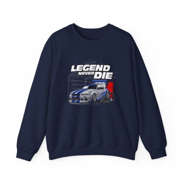 Legend Never Die Sweatshirt Heavy Blend - Image 5