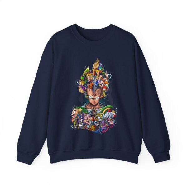 Dragon Ball Vegeta Sweatshirt Heavy Blend - Image 4