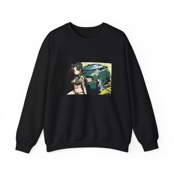 Sports Car Girl Anime Sweatshirt