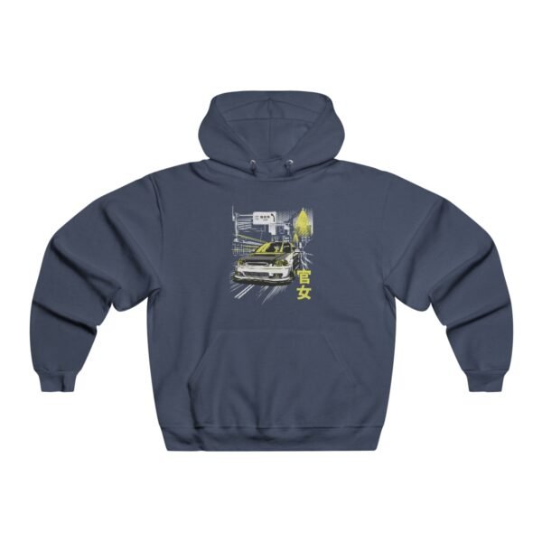 Kanjo Hooded Sweatshirt Black - Image 3