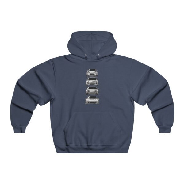 Japan Finest Hooded Sweatshirt Black - Image 3