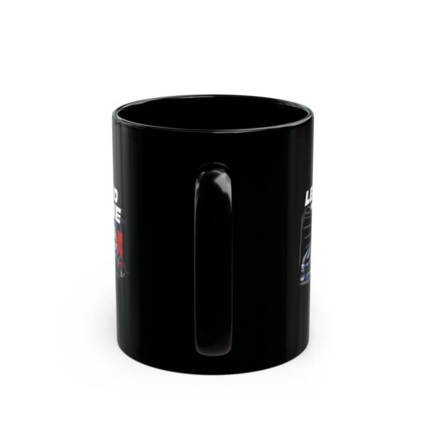 Legend Never Die Mug 11oz Black - Image 3
