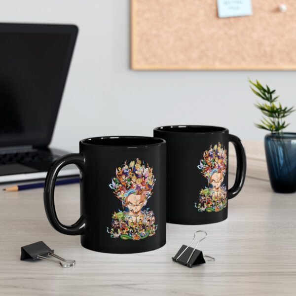 Dragon Ball Gohan Mug 11 oz Black - Image 4