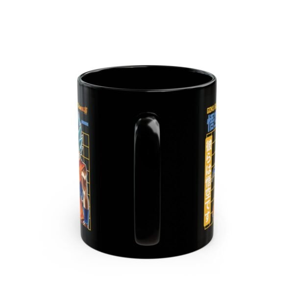 Goku SSY Blue Mug 11oz Black - Image 3