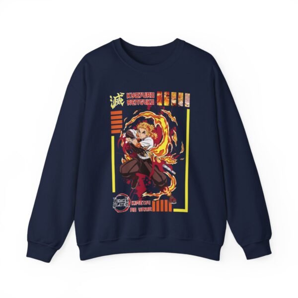 Kyojuro Rengoku Sweatshirt Heavy Blend - Image 3