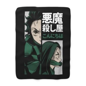 Tanjiro & Nezuko Blanket