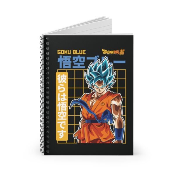 Goku SSY Blue Notebook - Ruled Line - Image 2