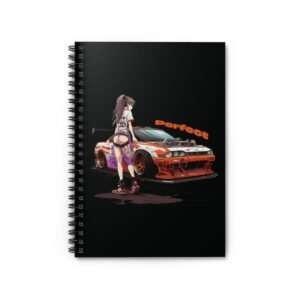 Car Girl Manga Notebook