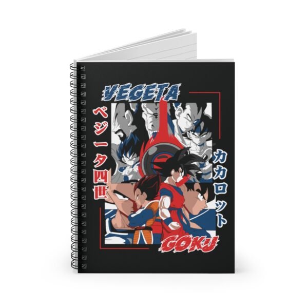 Vegeta Vs Goku Notebook - Ruled Line - Image 2