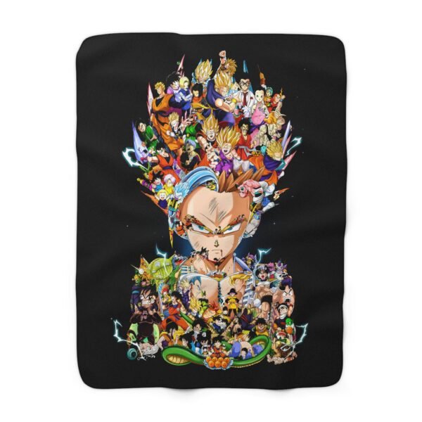 Dragon Ball Gohan Blanket