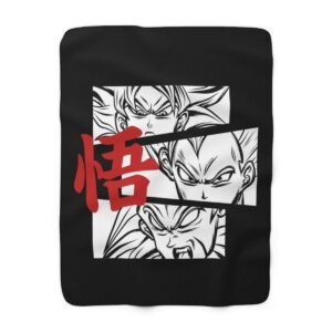 Goku Vegeta Broly Blanket