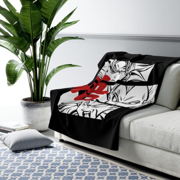 Goku Vegeta Broly Blanket Sherpa Fleece - Image 3