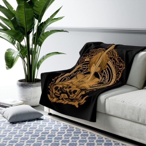 Zenitsu Agatsuma Blanket Sherpa Fleece - Image 3