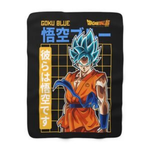 Goku SSY Blue Blanket