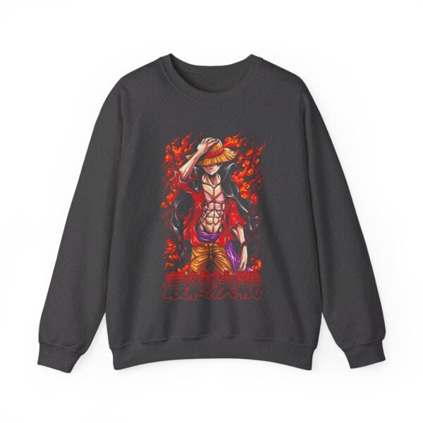 Monkey D Luffy Sweatshirt Heavy Blend - Image 3
