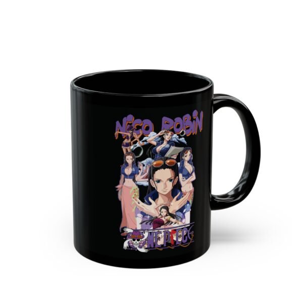 Nico Robin Mug 11oz Black - Image 3