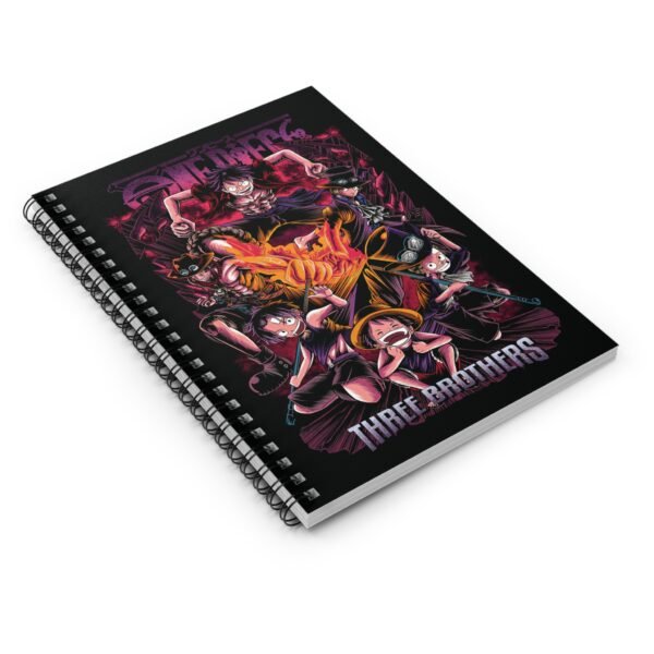 One Piece - Three Brothers Notebook - Ruled Line - Image 3