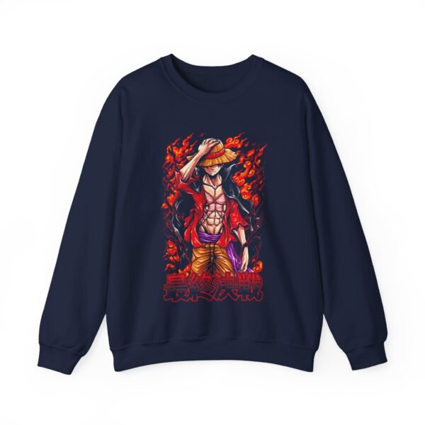 Monkey D Luffy Sweatshirt Heavy Blend - Image 4