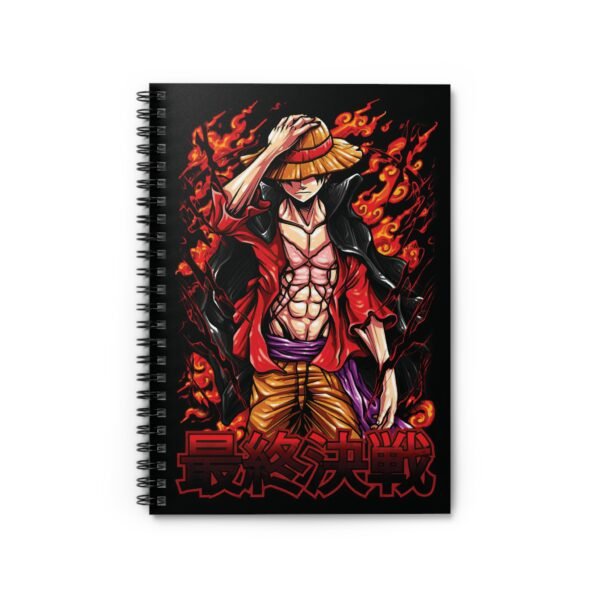 Monkey D. Luffy Notebook