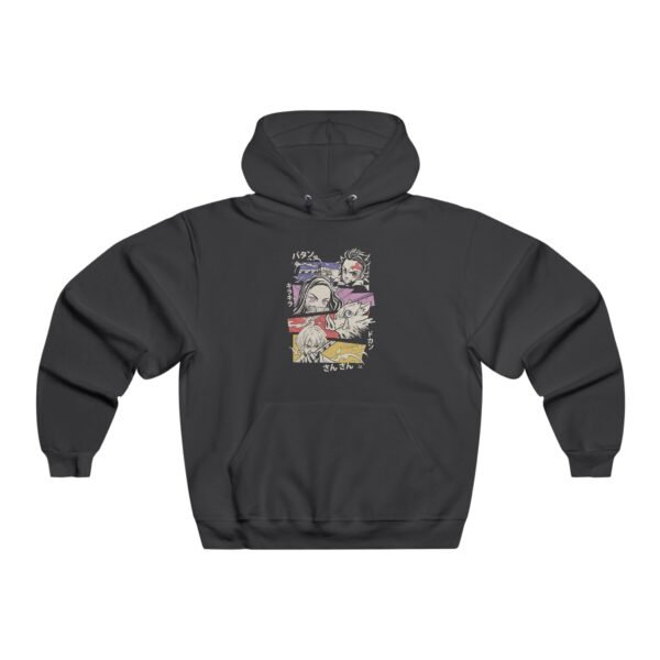 Demon Slayer Hooded Sweatshirt Black - Image 3
