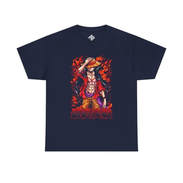 Monkey D. Luffy T-Shirt Heavy Cotton Black - Image 13
