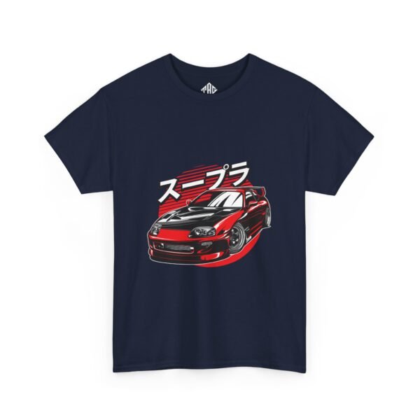 Red Supra T-Shirt Heavy Cotton Black - Image 19