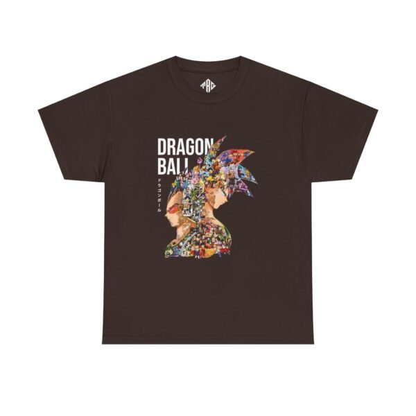 Dragon Ball T-Shirt Heavy Cotton Black - Image 5