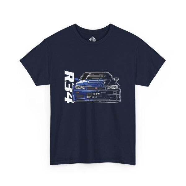 R34 T-Shirt Heavy Cotton Black - Image 19