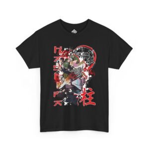 Demon Slayer T-Shirt Heavy Cotton Black