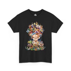 Dragon Ball Gohan T-Shirt Heavy Cotton Black