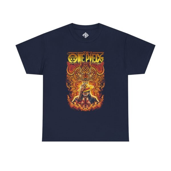 One Piece Luffy T-Shirt Heavy Cotton Black - Image 13
