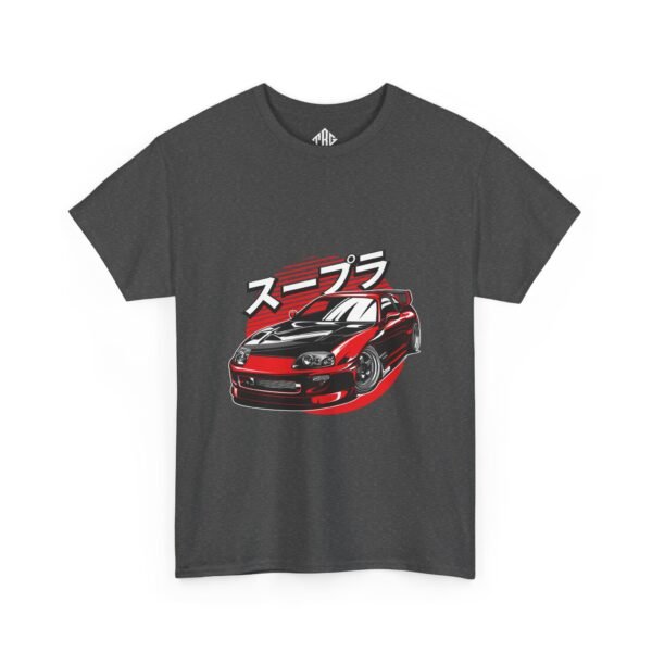 Red Supra T-Shirt Heavy Cotton Black - Image 15