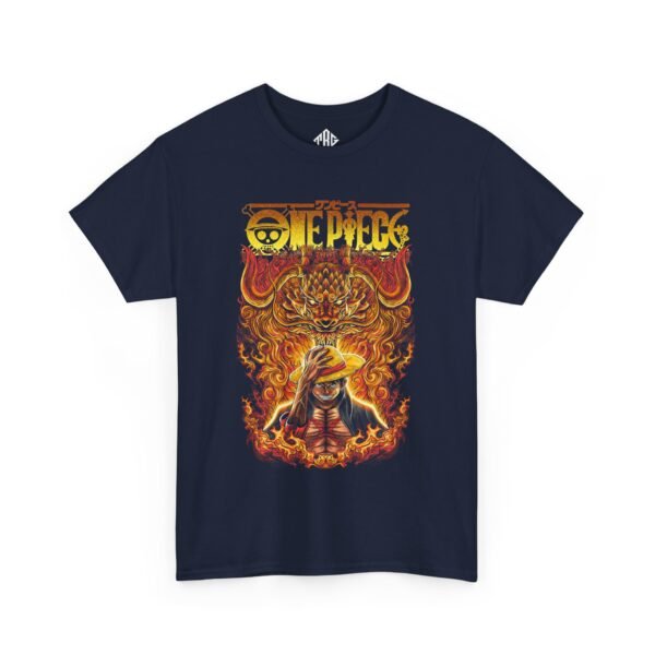 One Piece Luffy T-Shirt Heavy Cotton Black - Image 15