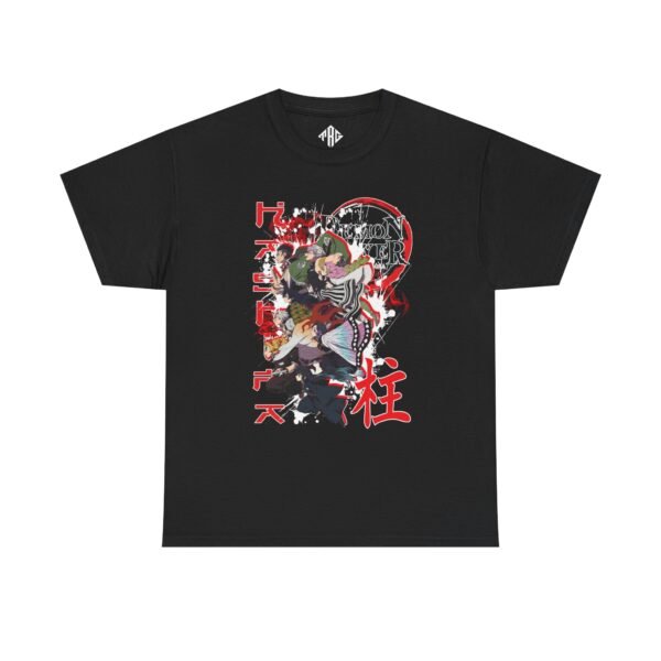 Demon Slayer T-Shirt Heavy Cotton Black - Image 2