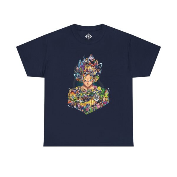 Dragon Ball Goku T-Shirt Heavy Cotton Black - Image 9