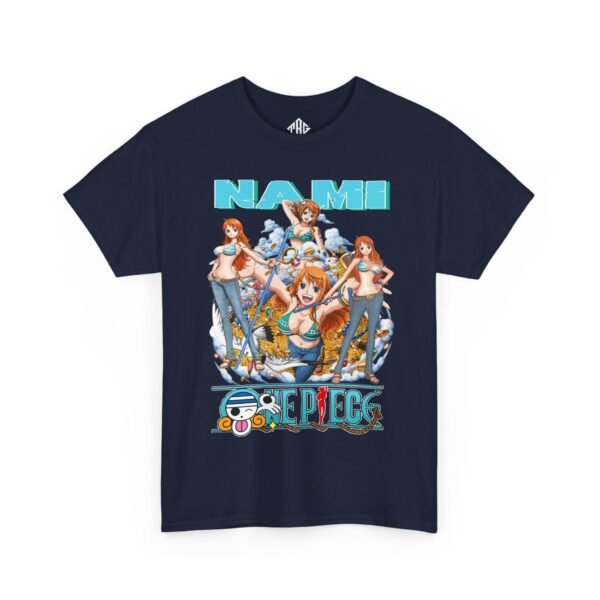 Art Nami One Piece T-Shirt Heavy Cotton Black - Image 15