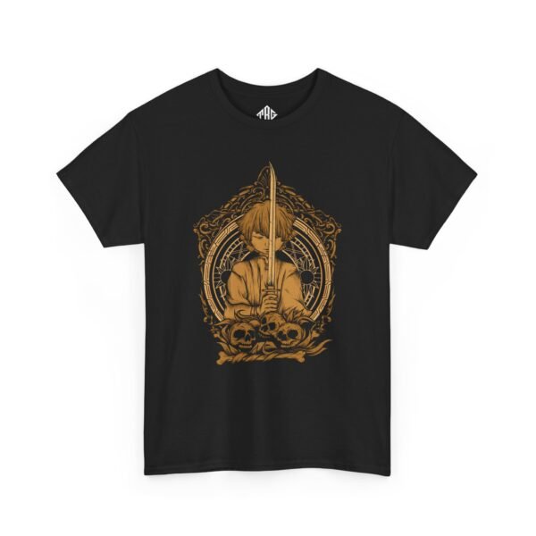 Zenitsu Agatsuma T-Shirt Heavy Cotton Black