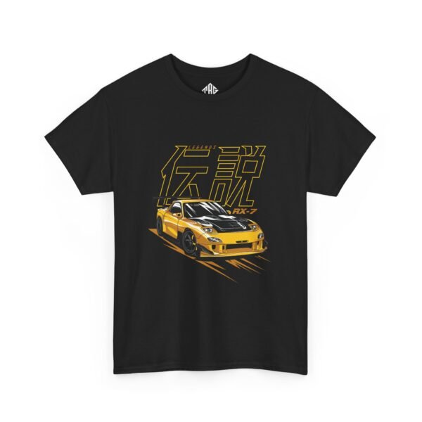 Amemiya RX7 T-Shirt Heavy Cotton Black