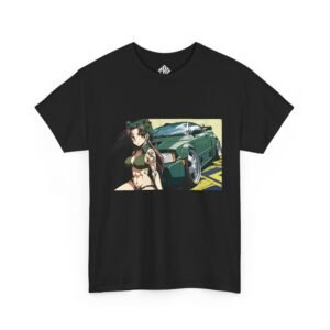 Sports car girl anime T-Shirt