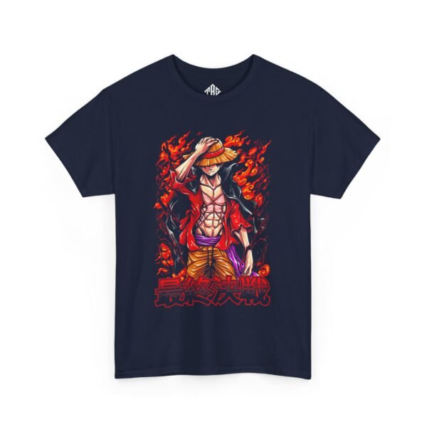 Monkey D. Luffy T-Shirt Heavy Cotton Black - Image 15