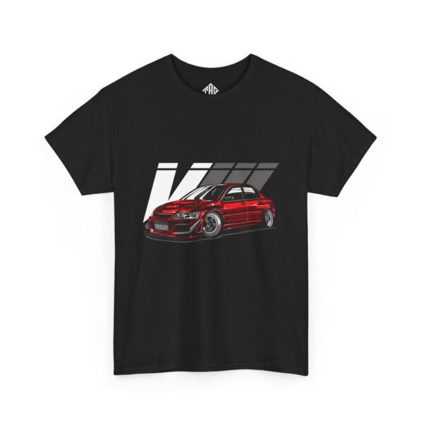 Lancer EVO VIII T-Shirt Heavy Cotton Black