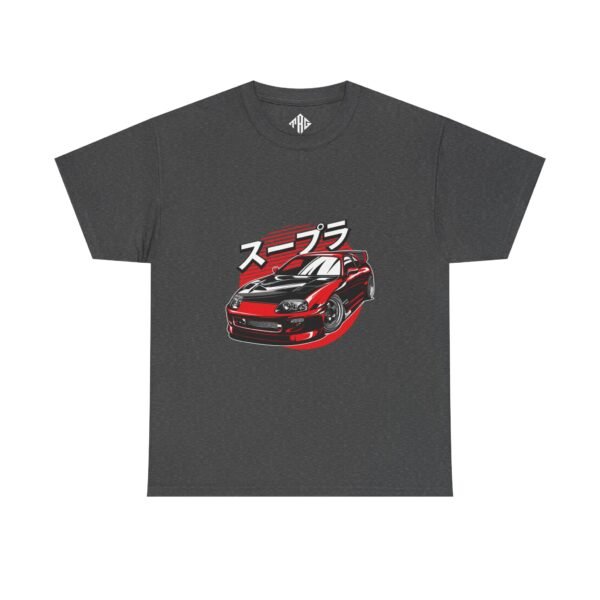 Red Supra T-Shirt Heavy Cotton Black - Image 13