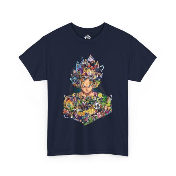 Dragon Ball Goku T-Shirt Heavy Cotton Black - Image 11