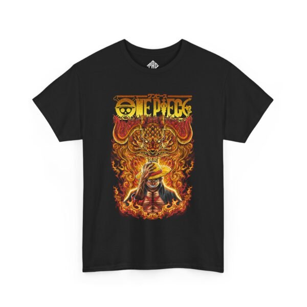 One Piece Luffy T-Shirt Heavy Cotton Black